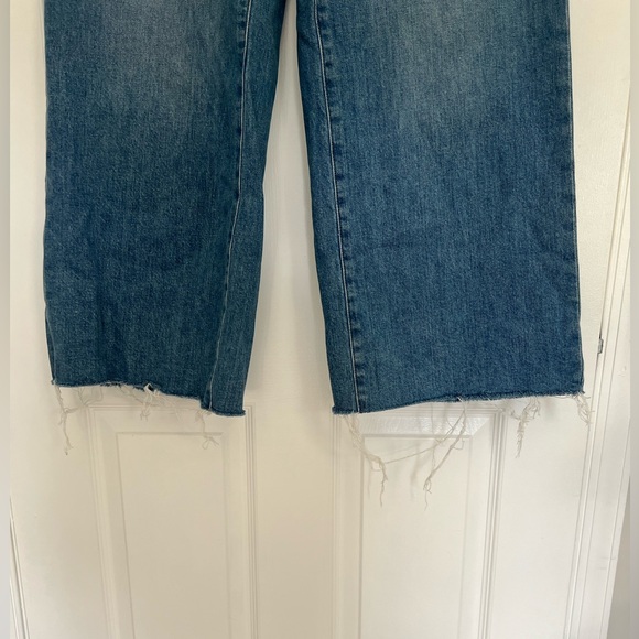 Madewell | Wide Leg Crop Jeans - Size 28 - Picture 4 of 5